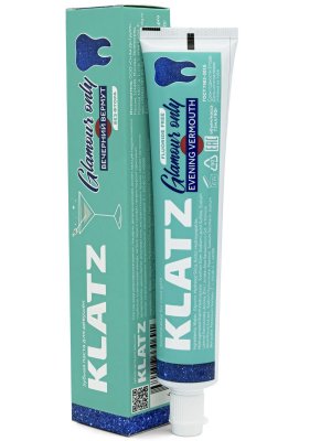 Купить klatz (клатц) зубная паста для женщин вечерний вермут без фтора, 75мл в Ваде