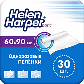 Купить helen harper (хелен харпер) пеленка впитывающая базик 60х90см, 30 шт в Ваде
