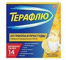 Купить терафлю от гриппа и простуды, порошок для приготовления раствора для приема внутрь, лимонный, пакетики 22,1г, 14 шт в Ваде
