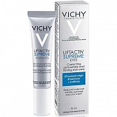Купить vichy liftactiv supreme (виши) крем-уход для разглаживания мимических морщин на коже вокруг глаз 15мл в Ваде