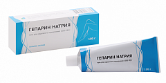 Купить гепарин натрия, гель для наружного применения 1000ме/г, 100 г в Ваде