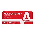 Купить розувастатин-акрихин, таблетки, покрытые пленочной оболочкой 10мг, 30 шт в Ваде