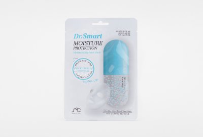 Купить dr. smart (др.смарт) moisture protection маска тканевая для лица увлажняющая с керамидами, 1 шт в Ваде