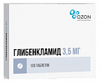 Купить глибенкламид, таблетки 3,5мг, 120 шт в Ваде