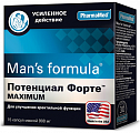 Купить man's formula (мен-с формула) потенциал форте maximum, капсулы 15 шт бад в Ваде