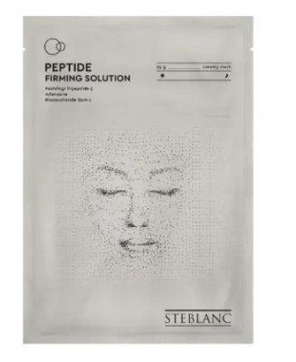 Купить steblanc (стебланк) маска для лица тканевая укрепляющая с пептидами, 1 шт в Ваде