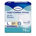 Купить tena proskin pants normal (тена) подгузники-трусы размер l, 10 шт в Ваде