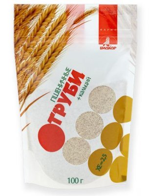 Купить отруби лито пшеничные молотые кальций, 100г бад в Ваде