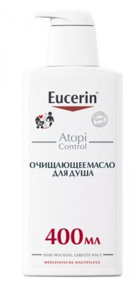 Купить eucerin atopicontrol (эуцерин) масло для душа очищающее 400 мл в Ваде