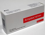 Купить аторвастатин, таблетки, покрытые пленочной оболочкой 20мг, 30 шт в Ваде