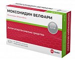 Купить моксонидин велфарм, таблетки покрытые пленочной оболочкой 0,4 мг, 30 шт в Ваде