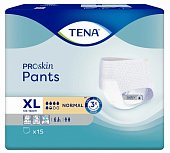 Купить tena proskin pants normal (тена) подгузники-трусы размер xl, 15 шт в Ваде