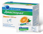 Купить магний диаспорал гранулы для приготовления раствора 400мг, стик 5, 20шт бад в Ваде