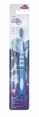 Купить smile expert (смайл эксперт) кидс зубная щетка для детей с присоской 2450 с 2 лет, мягкая, цвет голубой в Ваде