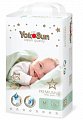 Купить yokosun premium (йокосан) подгузники-трусики детские размер m (6-10кг) 56шт в Ваде