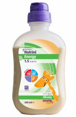 Купить nutrini energy (нутрини) смесь жидкая для детей от 1 года до 6 лет, 500 мл в Ваде