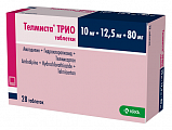 Купить телмиста трио, таблетки 10мг+12.5мг+80мг 28шт в Ваде