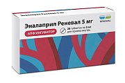 Купить эналаприл-реневал, таблетки 5мг, 28 шт в Ваде