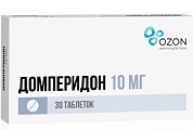 Купить домперидон, таблетки, покрытые пленочной оболочкой 10мг, 30 шт в Ваде