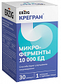 Купить erzig (эрциг) крегран микроферменты 10000 ед, капсулы массой 230 мг 30 шт бад  в Ваде