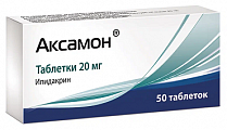 Купить аксамон, таблетки 20мг, 50 шт в Ваде