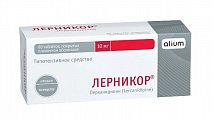 Купить лерникор, таблетки покрытые пленочной оболочкой 10 мг, 60 шт в Ваде