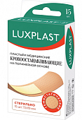 Купить luxplast (люкспласт) пластырь кровоостанавливающий на полимерной основе 72х19мм, 15 шт в Ваде