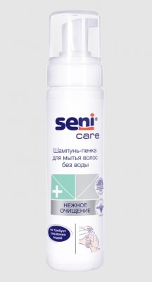 Купить seni care (сени кеа) шампунь-пенка для мытья волос без воды 200 мл в Ваде