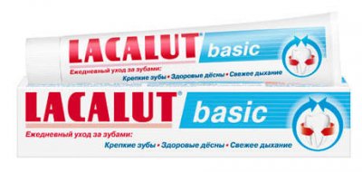 Купить lacalut (лакалют) зубная паста бэйсик, 75г в Ваде