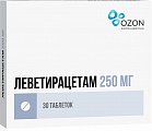 Купить леветирацетам, таблетки, покрытые пленочной оболочкой 250мг, 30 шт в Ваде