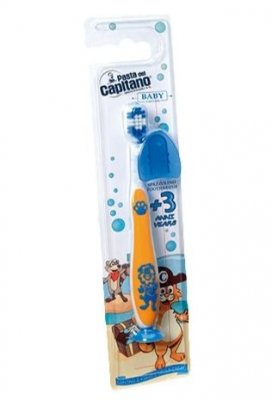Купить pasta del сapitano (паста дель капитано) зубная щетка детская baby 3+ soft/мягкая 1 шт. в Ваде