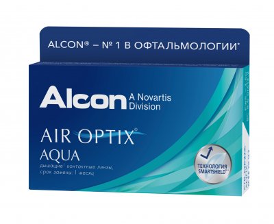 Купить контактные линзы air optix aqua, 6 pk в Ваде