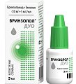 Купить бринзолол дуо, капли глазные 10мг+5мг/мл, флакон-капельница 5 мл в Ваде
