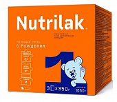 Купить  nutrilak (нутрилак) 1 молочная смесь с 0 до 6 месяцев, 1050г в Ваде
