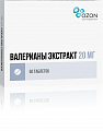 Купить валериана экстракт, таблетки, покрытые оболочкой 20мг, 50шт в Ваде