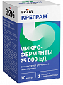 Купить erzig (эрциг) крегран микроферменты 25000 ед, капсулы массой 480мг 30 шт бад  в Ваде
