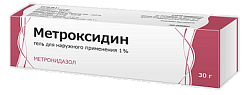 Купить метроксидин, гель для наружного применения 1%, 30г в Ваде