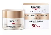 Купить eucerin hyaluron-filler+elasticity (эуцерин) гиалурон-филлер + эластисити крем для дневного ухода за кожей spf15, 50мл в Ваде