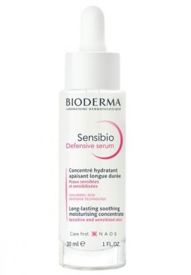 Купить bioderma sensibio defensive (биодерма сенсибио) сыворотка для чувствительной кожи лица, 30мл в Ваде