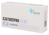 Купить азатиоприн, капсулы 25мг 42шт в Ваде