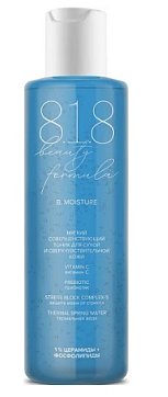 818 beauty formula тоник мягкий для сухой и сверхчувствительной кожи, 200мл