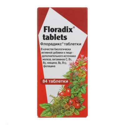 Купить флорадикс, таблетки 84 шт бад в Ваде