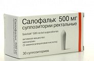 Купить салофальк, суппозитории ректальные 500мг, 30 шт в Ваде