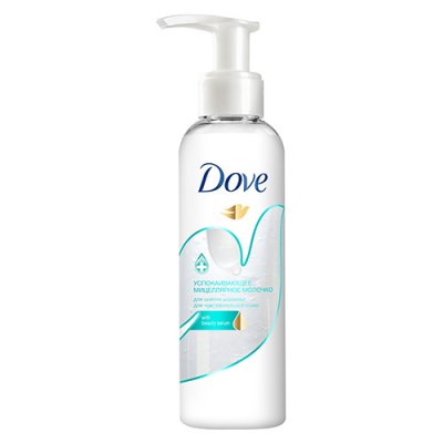 Купить dove (дав) молочко мицеллярное успокаивающее для снятия макияжа для чувствительной кожи, 120мл в Ваде