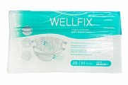 Купить подгузники для взрослых веллфикс (wellfix) размер m 30 шт в Ваде