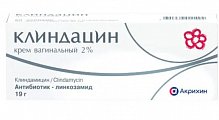 Купить клиндацин, крем вагинальный 2%, 19 г в Ваде