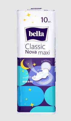 Купить bella (белла) прокладки nova classic maxi белая линия 10 шт в Ваде