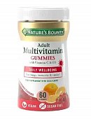 Купить nature's bounty (нэйчес баунти) мультивитамины для взрослых, пастилки жевательные-гаммис массой 2г, 60 шт бад в Ваде