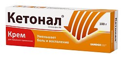 Купить кетонал, крем для наружного применения 5%, туба 100г в Ваде