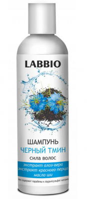 Купить лаббио, шамп. черный тмин сила волос 250мл (биолайнфарма ооо, россия) в Ваде